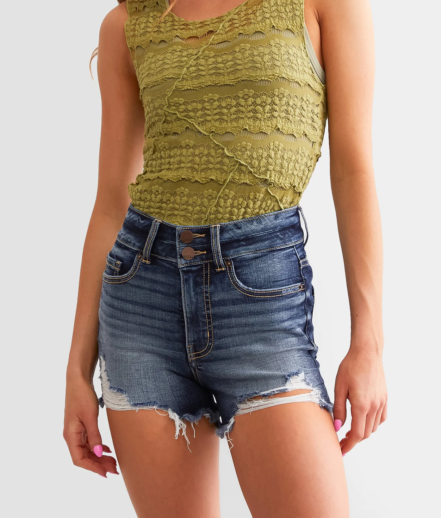 Bottoms|Shorts | BKE Billie Stretch Short Nelum 3