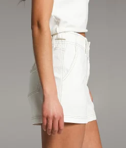 BKE Billie Stretch Short Cream Best