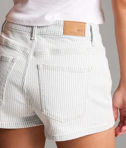 BKE Billie Striped Stretch Short Pinstripe New