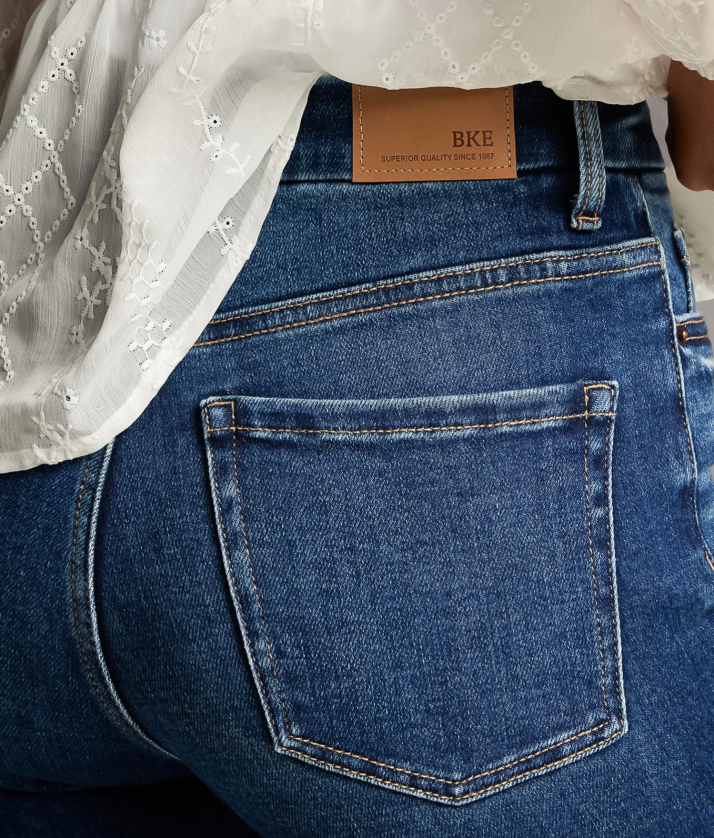 BKE Billie Trouser Stretch Jean Pinson 3 Hot