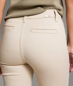 BKE Billie Trouser Stretch Pant Khaki New