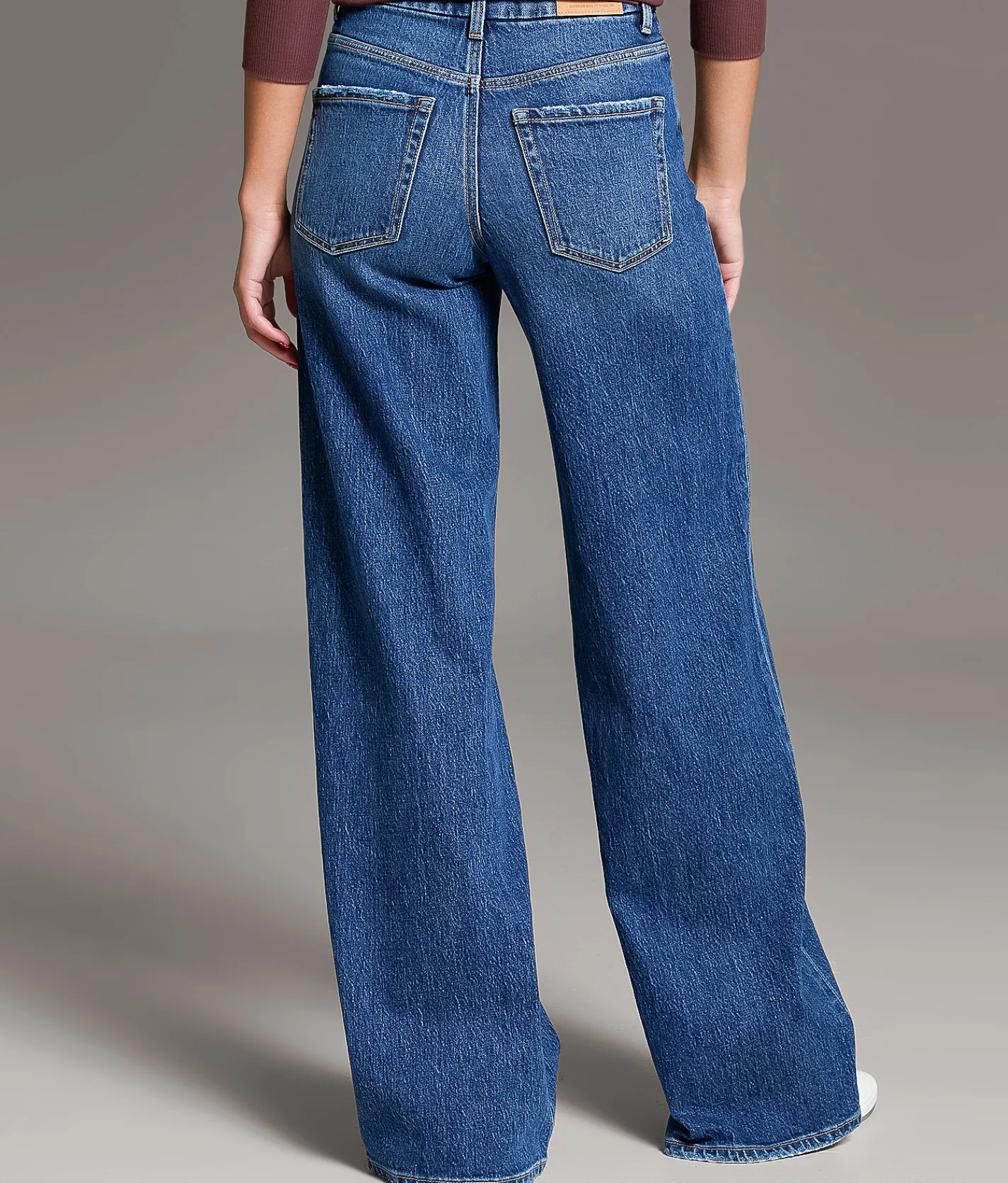 BKE Billie Ultra Wide Leg Stretch Jean Truppo Sale