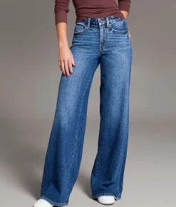 BKE Billie Ultra Wide Leg Stretch Jean Truppo Sale