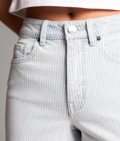 Jeans|Bke Jeans | BKE Billie Ultra Wide Leg Striped Stretch Jean Pinstripe