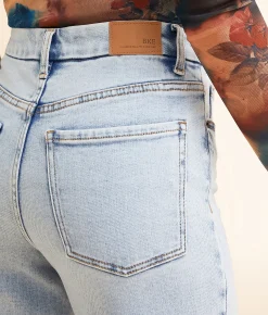 BKE Billie Wide Leg Cuffed Stretch Jean Rainer 3 New