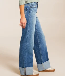 Jeans|Bke Jeans | BKE Billie Wide Leg Stretch Cuffed Jean Collett