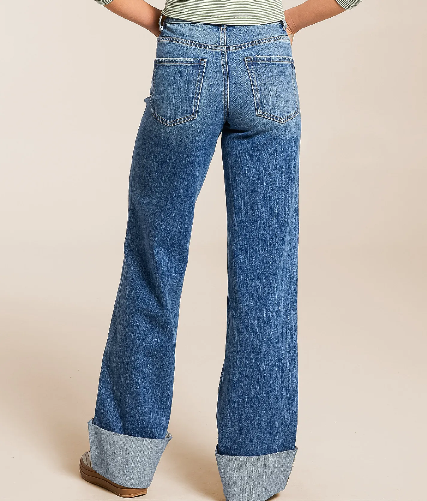Jeans|Bke Jeans | BKE Billie Wide Leg Stretch Cuffed Jean Collett