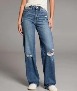 BKE Billie Wide Leg Stretch Jean Messina Best