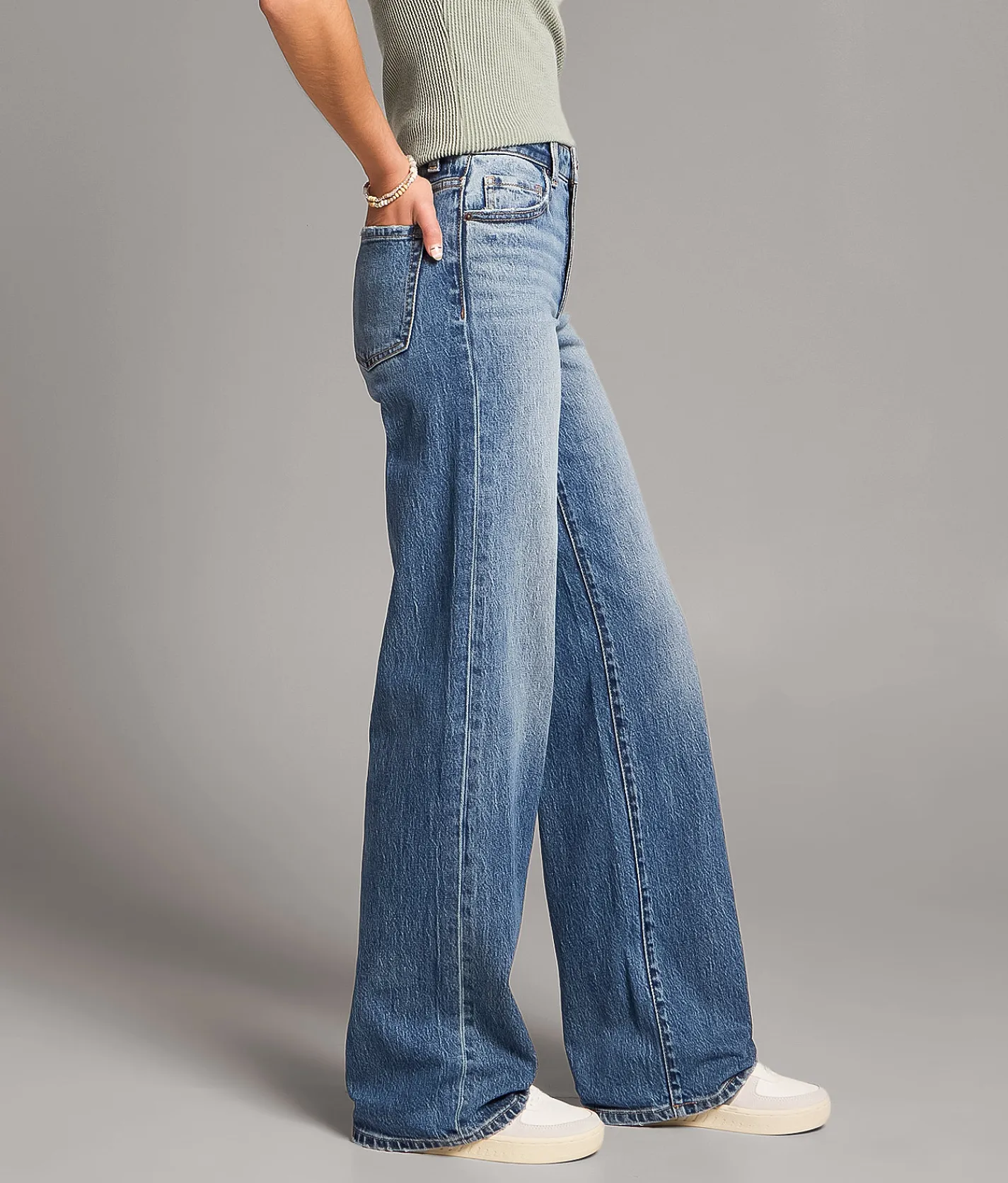 Jeans|Bottoms | BKE Billie Wide Leg Stretch Jean Ragsdale
