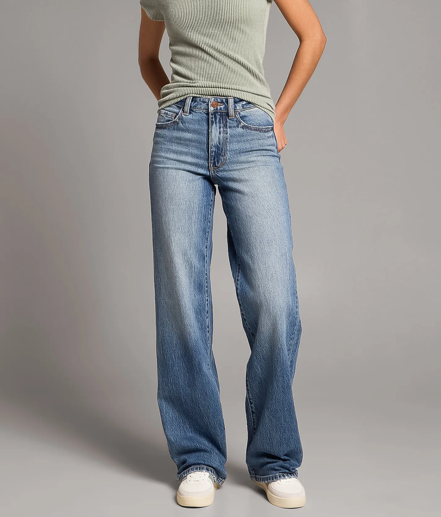 Jeans|Bottoms | BKE Billie Wide Leg Stretch Jean Ragsdale