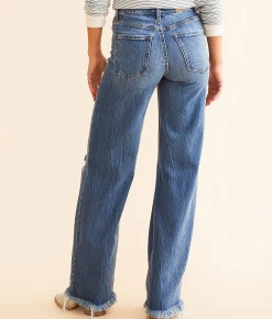 BKE Billie Wide Leg Stretch Jean Sorensen Discount