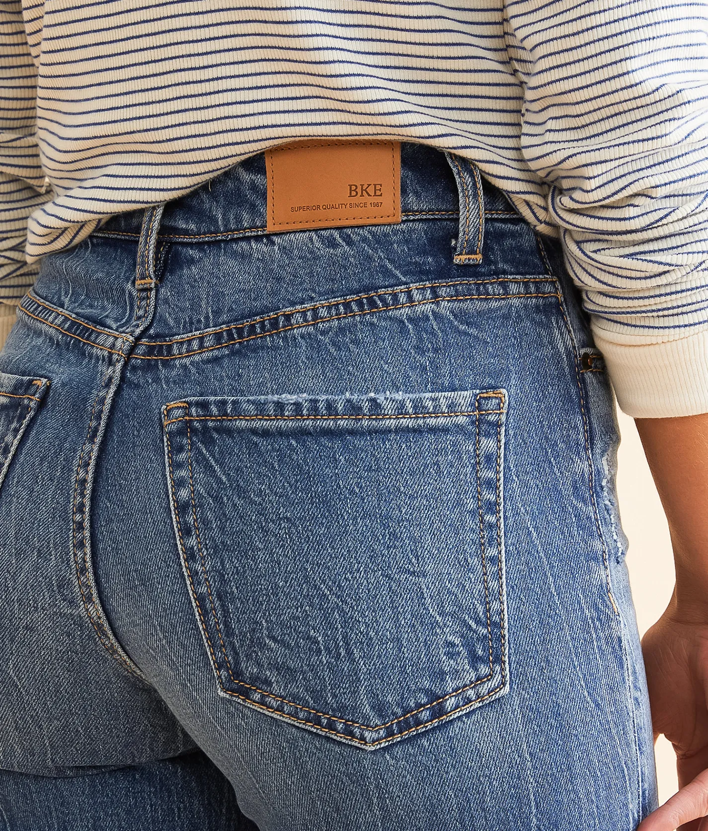 BKE Billie Wide Leg Stretch Jean Sorensen Discount