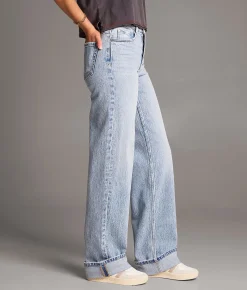 BKE Billie Wide Leg Stretch Jean Golvin