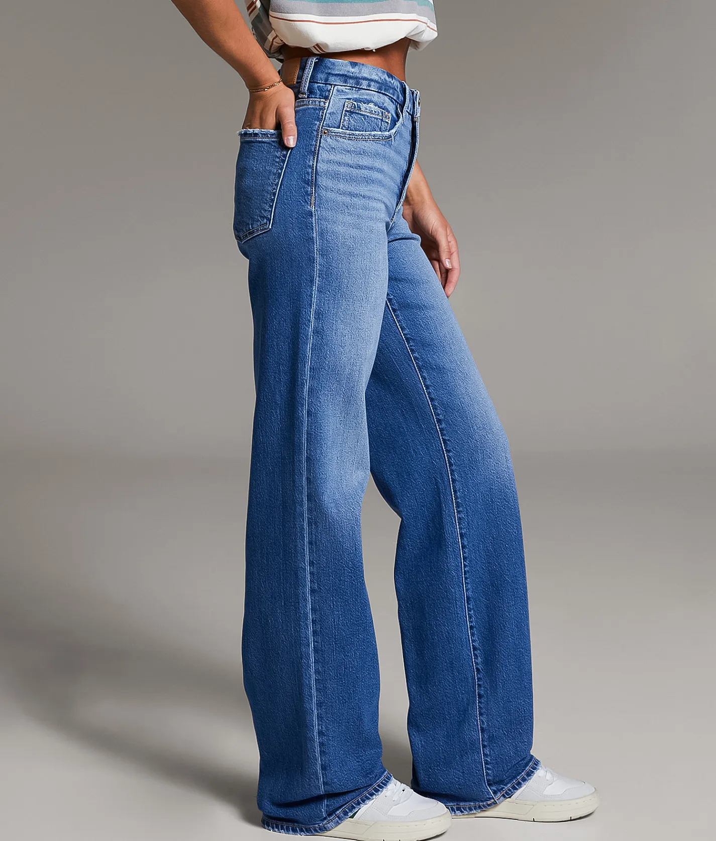 Jeans|Bottoms | BKE Billie Wide Leg Stretch Jean Alonzo