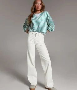 Jeans|Bottoms | BKE Billie Wide Leg Stretch Jean Natural