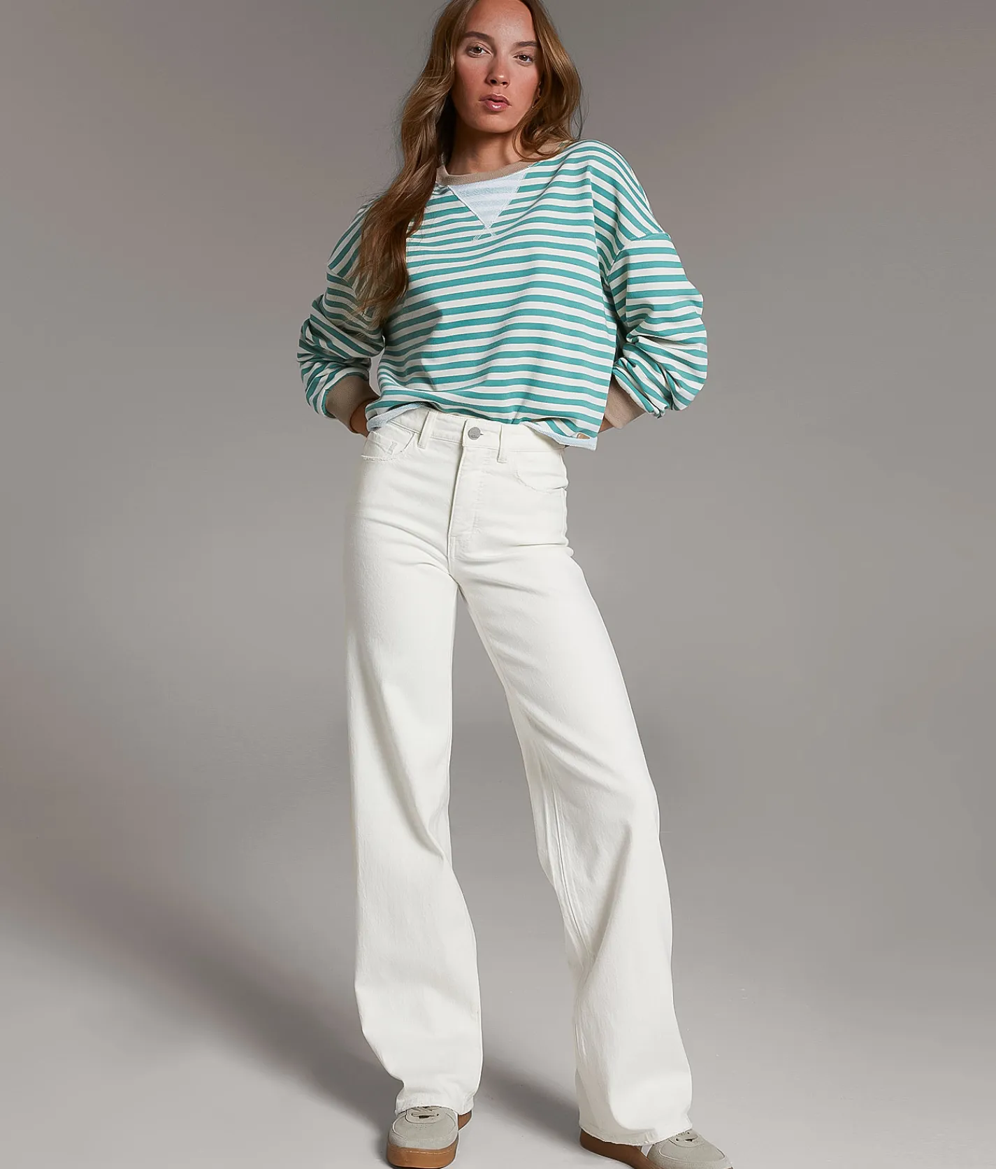 Jeans|Bottoms | BKE Billie Wide Leg Stretch Jean Natural