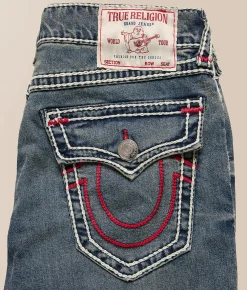 True Religion Billy Relaxed Boot Stretch Jean Sepia Dawn Medium Wash