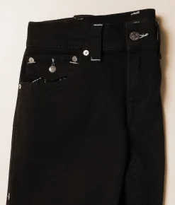 True Religion Billy Relaxed Boot Stretch Jean Black Rinse