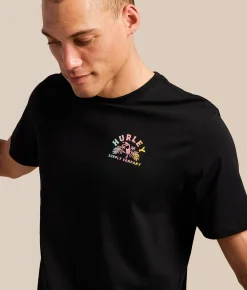Tops|Graphic T-Shirts | Hurley Birds Of Paradise T-Shirt Black