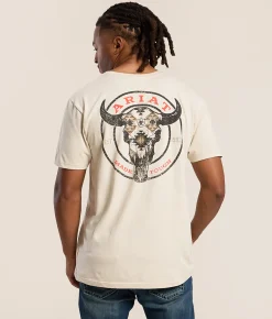 Ariat Bison Circle T-Shirt Peyote Hot
