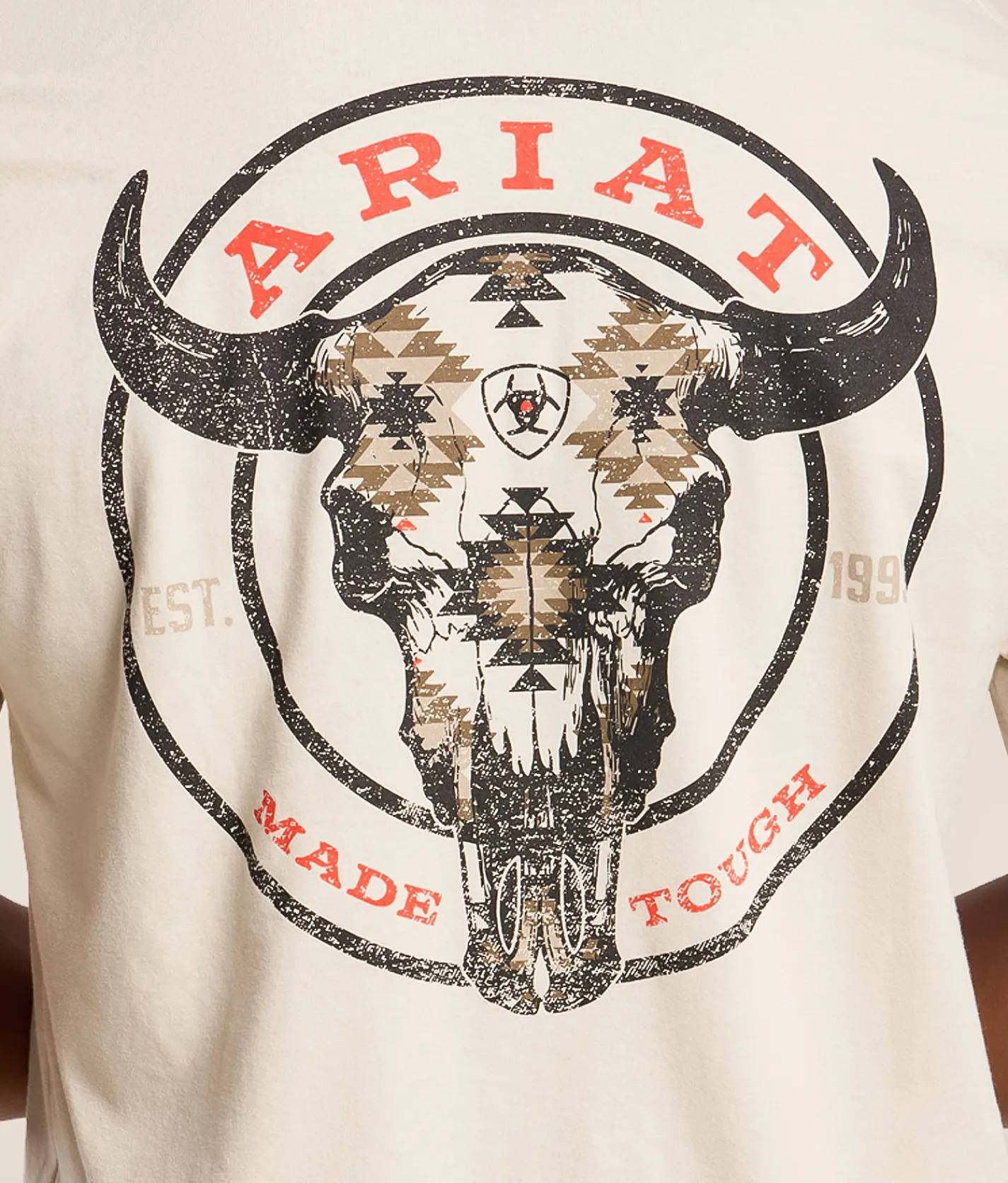 Ariat Bison Circle T-Shirt Peyote Hot