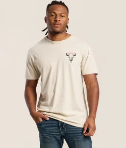 Ariat Bison Circle T-Shirt Peyote Hot