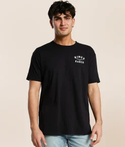 Kimes Ranch Bison Outline T-Shirt Black Outlet