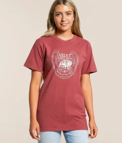 Ariat Bison T-Shirt Brick Clearance