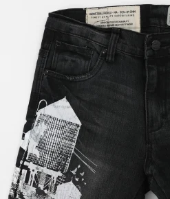 Industrial Indigo bird Skinny Stretch Jean Black Outlet