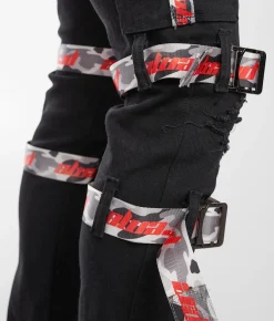 Sale Jeans|Bottoms | PREME Cargo Skinny Stretch Jean Black