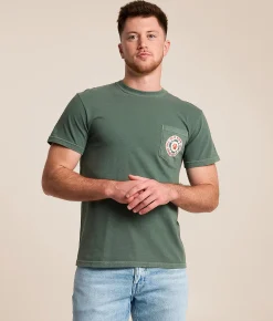 Old Row Black Jack T-Shirt Blue Spruce Discount