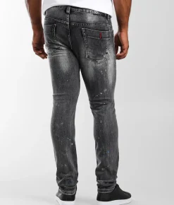 Sale Jeans|Bottoms | Industrial Indigo Skinny Stretch Jean Black