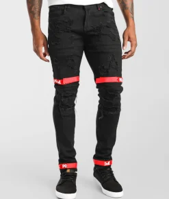 Sale Jeans|Bottoms | PREME Skinny Stretch Jean Black