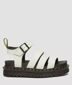 Dr. Martens Blaire Leather Sandal Smoked Mint Outlet