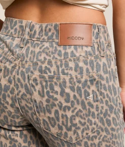 Jeans|Bottoms | HIDDEN Blake Dad Cheetah Rhinestone Stretch Jean Rhinestone Cheetah