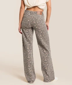 Jeans|Bottoms | HIDDEN Blake Dad Cheetah Rhinestone Stretch Jean Rhinestone Cheetah