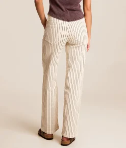 HIDDEN Blake Dad Striped Stretch Jean Brown Stripe Clearance