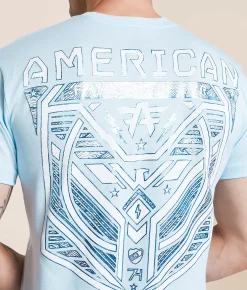 American Fighter Blakely T-Shirt Ice Melt Nantucket Breeze Online