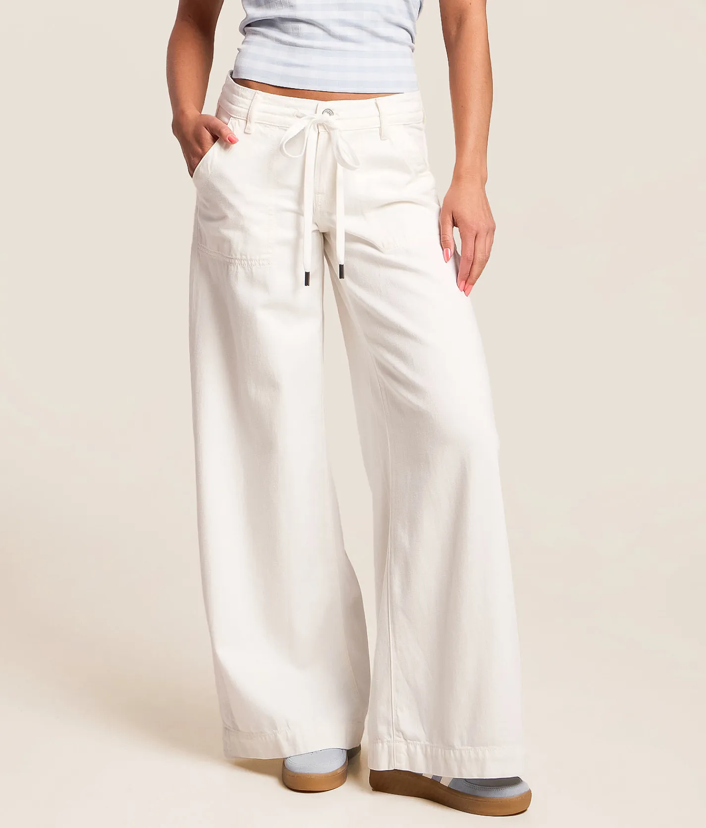 Jeans|New Jeans | HIDDEN Blake Ultra Wide Leg Jean Pearl