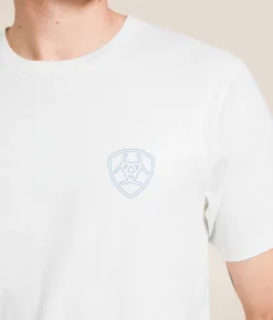 Graphic T-Shirts | Ariat Blanket Square T-Shirt Antique White
