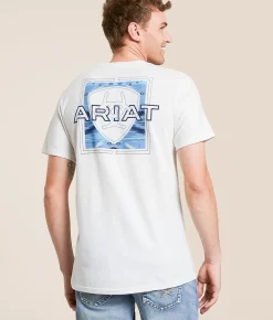 Ariat Blanket Square T-Shirt Antique White