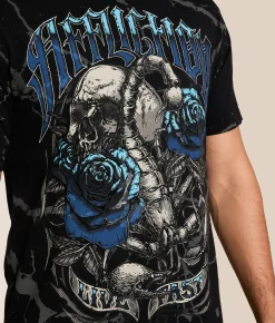 Affliction Blind Karma T-Shirt Black Hot