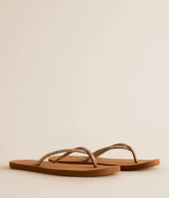 Shoes | Reef Bliss Bling Flip Suntan