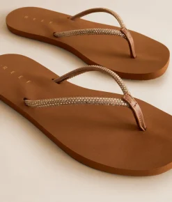 Shoes | Reef Bliss Bling Flip Suntan