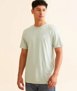 Maven Co-op Blocks T-Shirt Aqua Glass