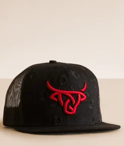 Accessories | Lost Calf Blossom Trucker Hat Black