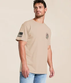 Tops|Graphic T-Shirts | Howitzer Blue Collar Bound By Blood T-Shirt Peyote