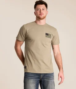 Tops|Graphic T-Shirts | Howitzer Blue Collar Dangerous Goods T-Shirt Overland Trek