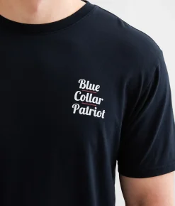 Howitzer Blue Collar Eagle T-Shirt Obsidian Hot