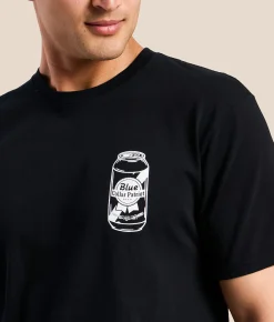 Tops|Graphic T-Shirts | Howitzer Blue Collar Essentials T-Shirt Obsidian